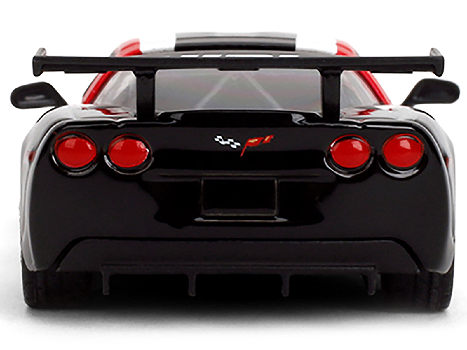 2005 Chevrolet Corvette C6R #16 White with Black and Red Graphics &quot;Collection&quot; Series 1/64 Diecast Model Car by Majorette
