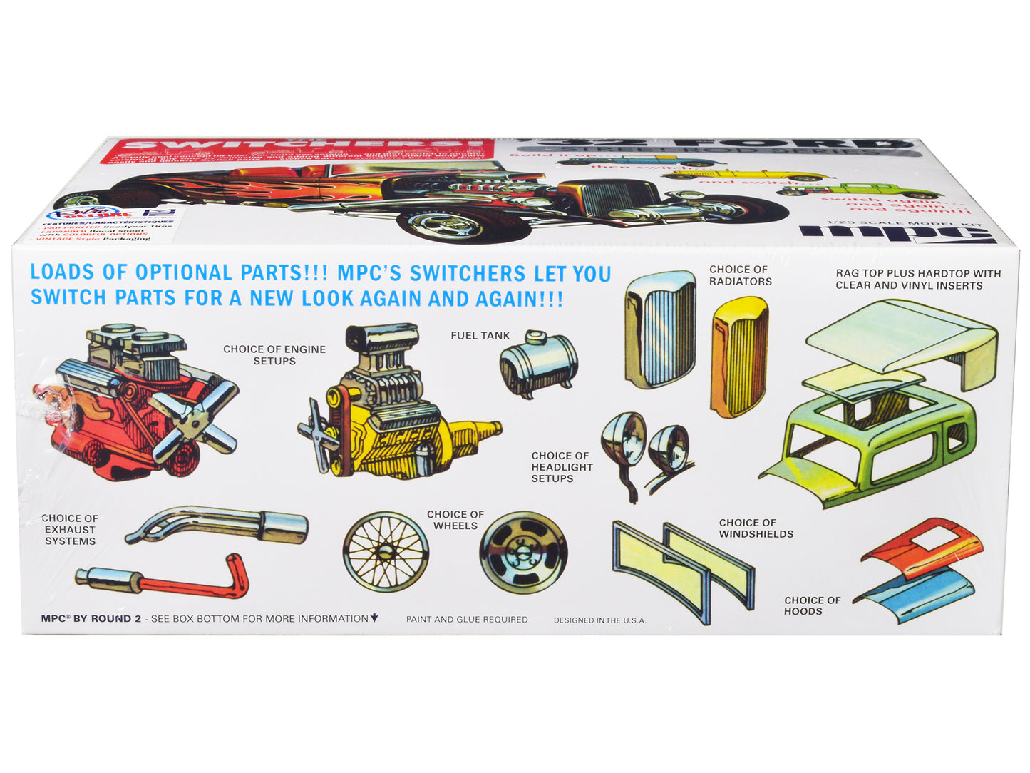 Skill 2 Model Kit 1932 Ford Street Rod Series &quot;The Switchers&quot; 1/25 Scale Model by MPC