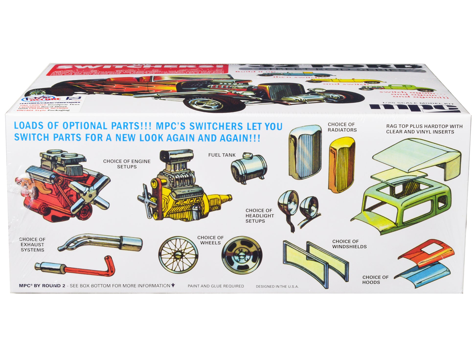 Skill 2 Model Kit 1932 Ford Street Rod Series &quot;The Switchers&quot; 1/25 Scale Model by MPC