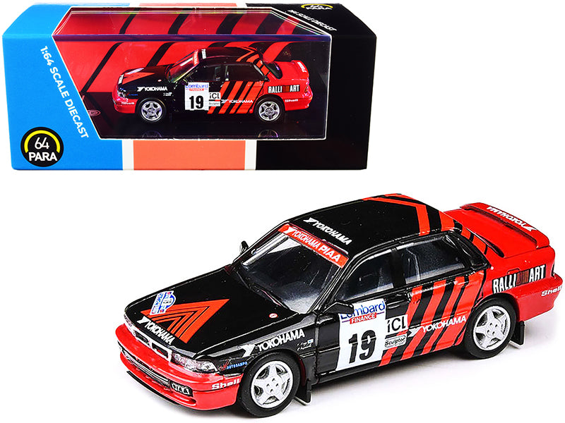 Mitsubishi Galant VR-4 #19 &quot;Yokohama&quot; Lombard R.A.C. Rally (1992) 1/64 Diecast Model Car by Paragon