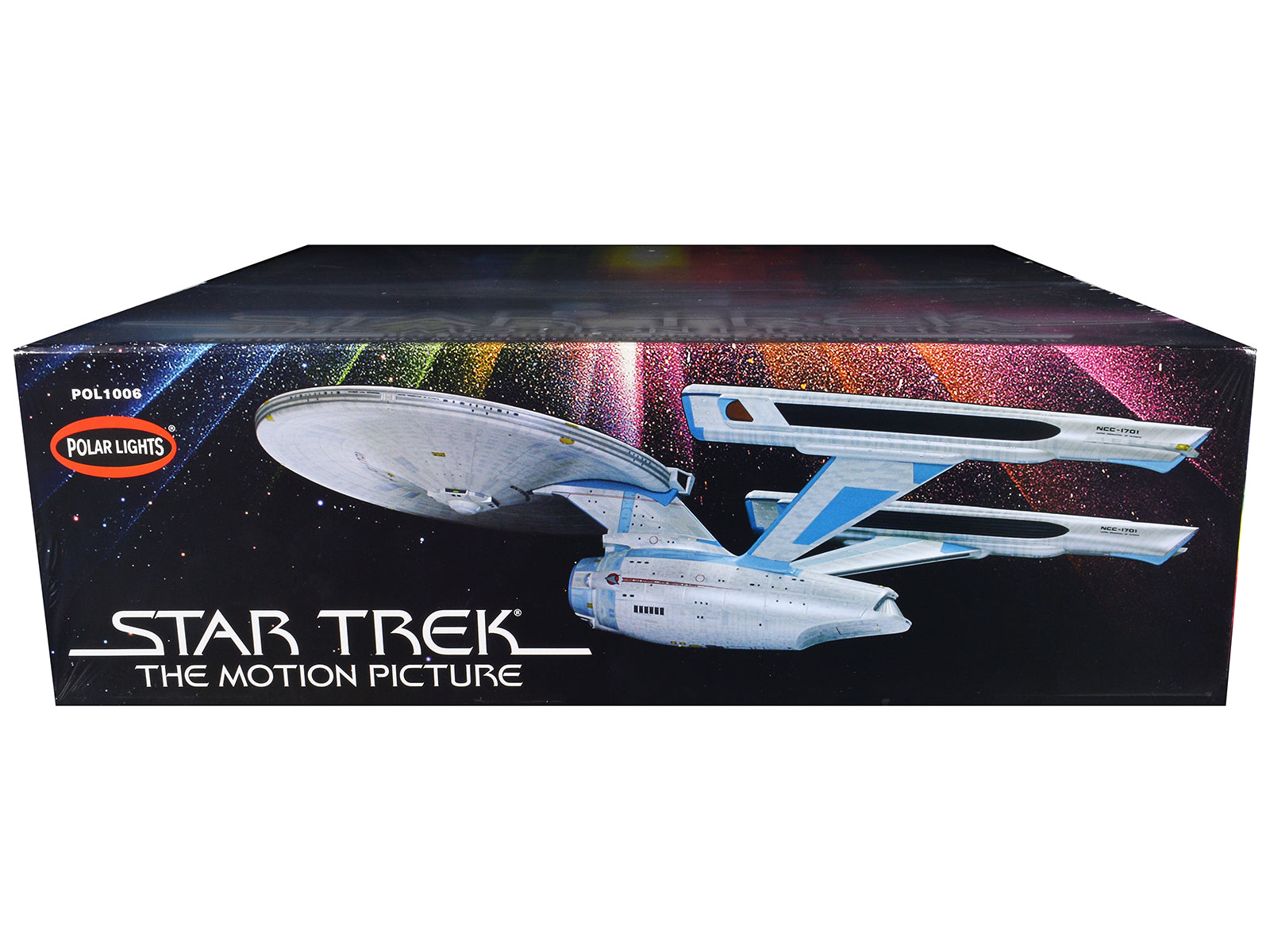 Skill 2 Model Kit U.S.S. Enterprise NCC-1701 Refit Spaceship &quot;Star Trek: The Motion Picture&quot; (1979) Movie 1/350 Scale Model by Polar Lights