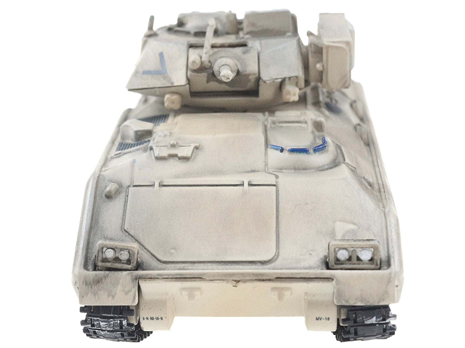 M2 Bradley Infantry Fighting Vehicle Tank &quot;United States Army&quot; Desert Camouflage 1/72 Diecast Model