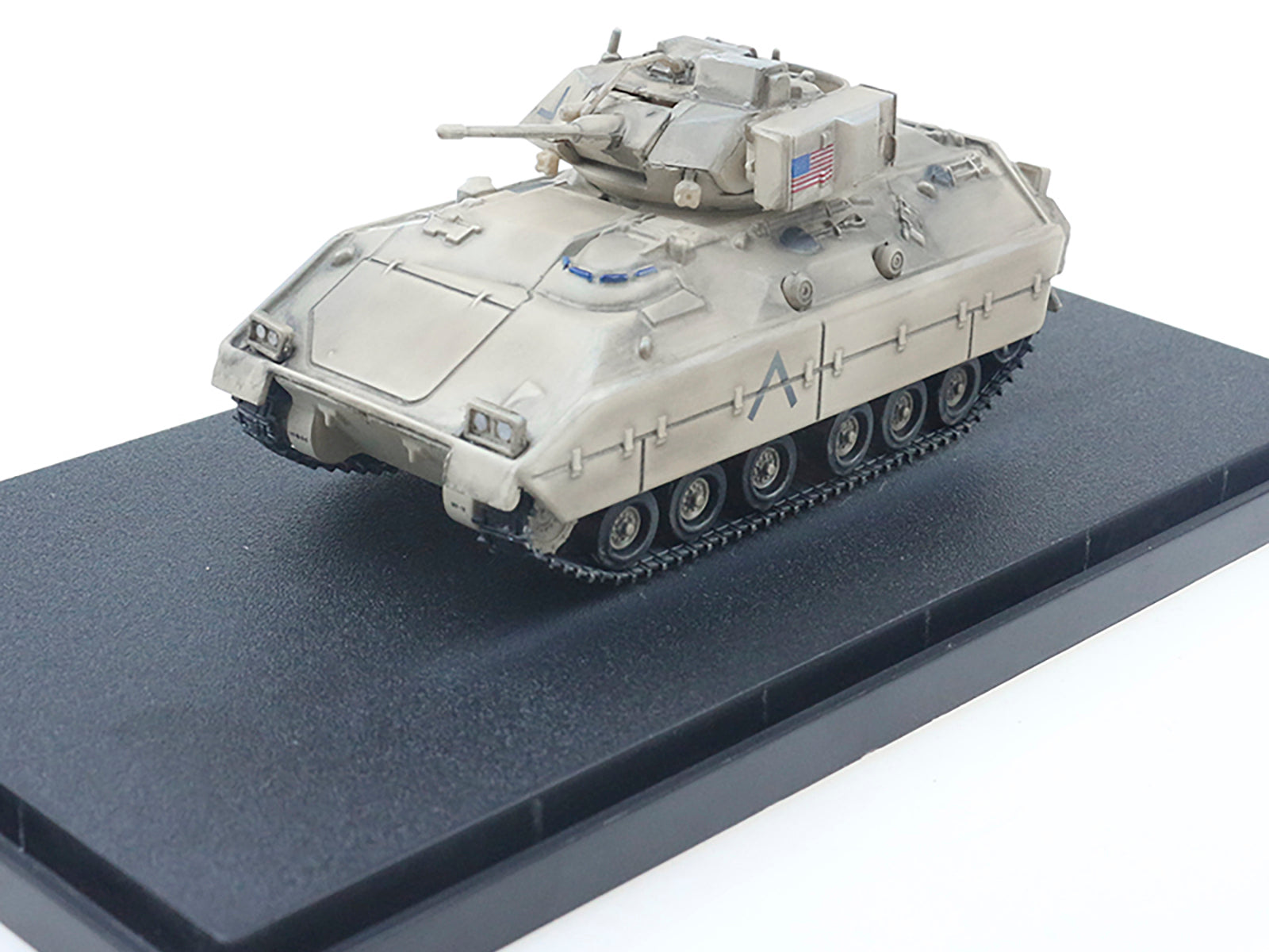 M2 Bradley Infantry Fighting Vehicle Tank &quot;United States Army&quot; Desert Camouflage 1/72 Diecast Model