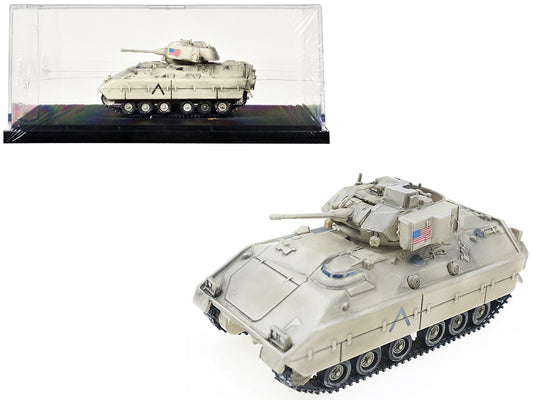 M2 Bradley Infantry Fighting Vehicle Tank &quot;United States Army&quot; Desert Camouflage 1/72 Diecast Model