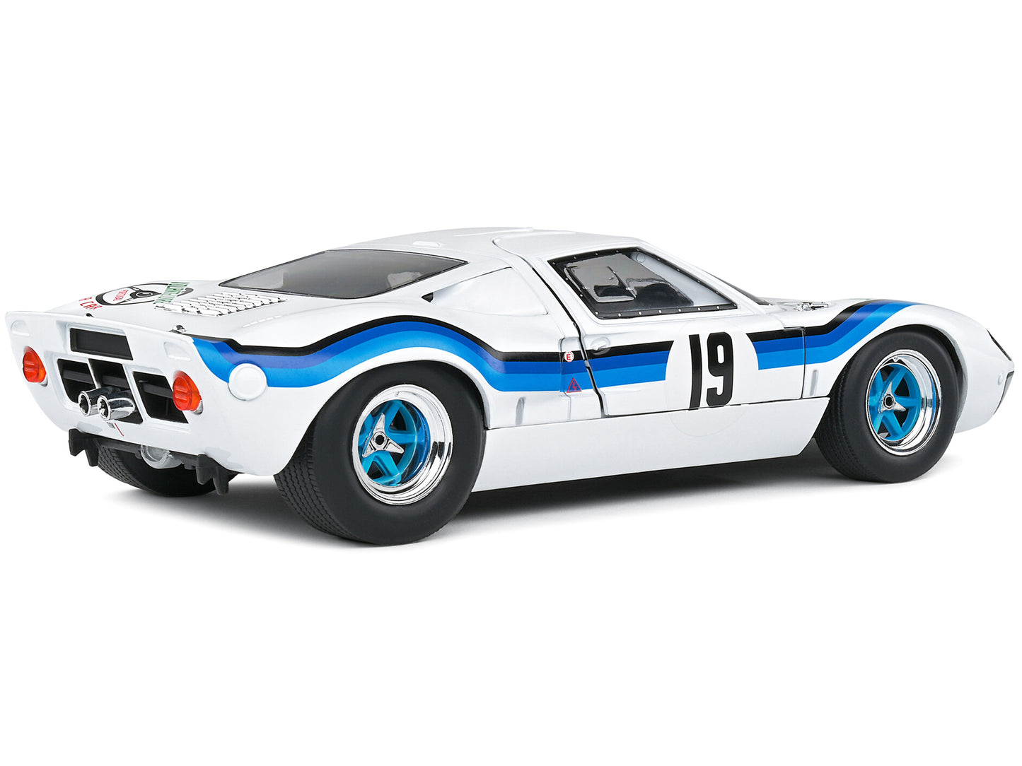 Ford GT40 MK.1 RHD (Right Hand Drive) #19 Emilio Marta &quot;Angola Championship&quot; (1973) &quot;Competition&quot; Series 1/18 Diecast Model Car by Solido