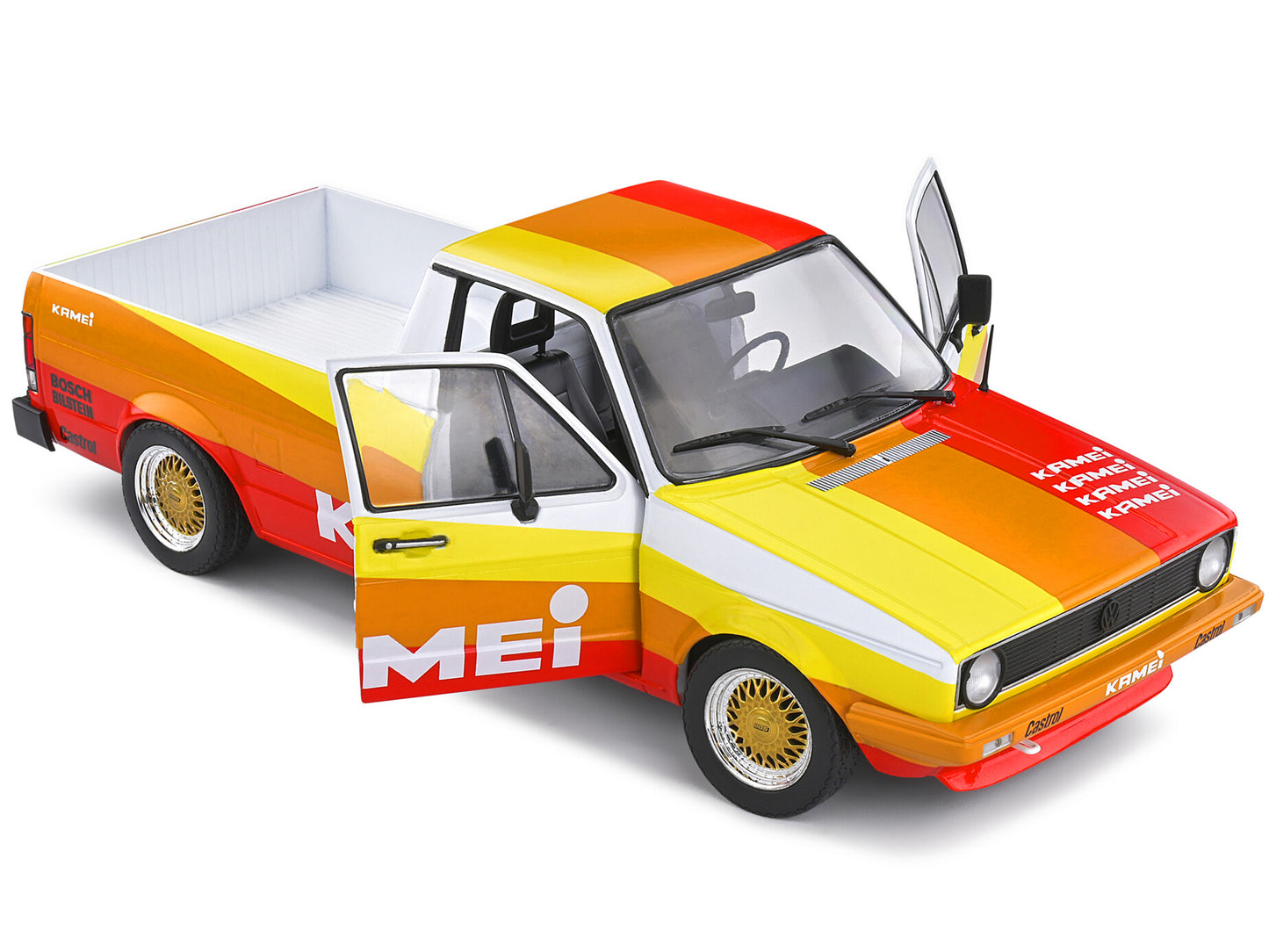 1982 Volkswagen Caddy MK 1 Pickup Truck &quot;Kamei Tribute&quot; 1/18 Diecast Model Car by Solido