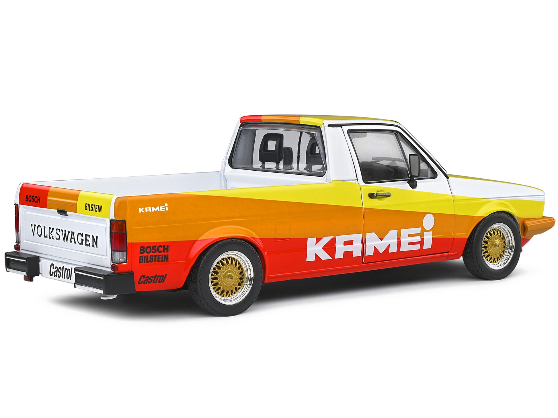 1982 Volkswagen Caddy MK 1 Pickup Truck &quot;Kamei Tribute&quot; 1/18 Diecast Model Car by Solido