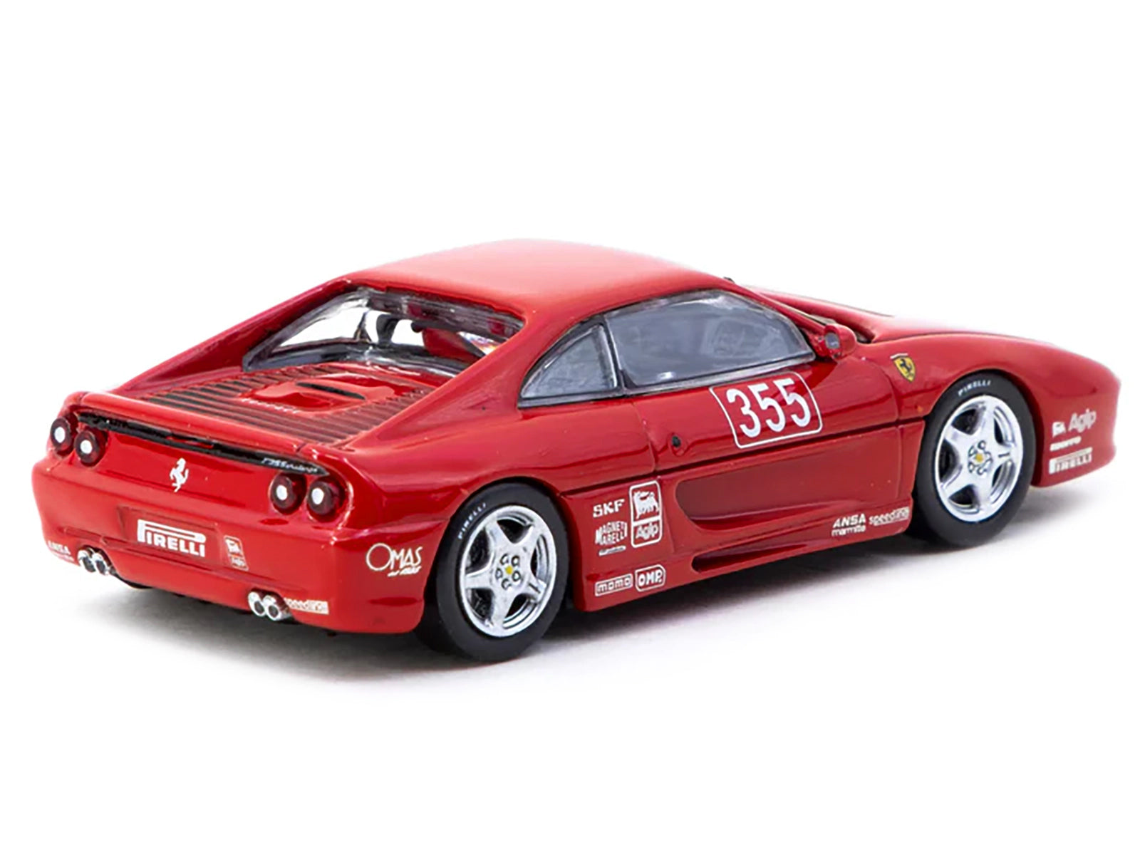 Ferrari F355 Challenge #355 &quot;Presentation&quot; Red &quot;Hobby64&quot; Series 1/64 Diecast Model by Tarmac Works