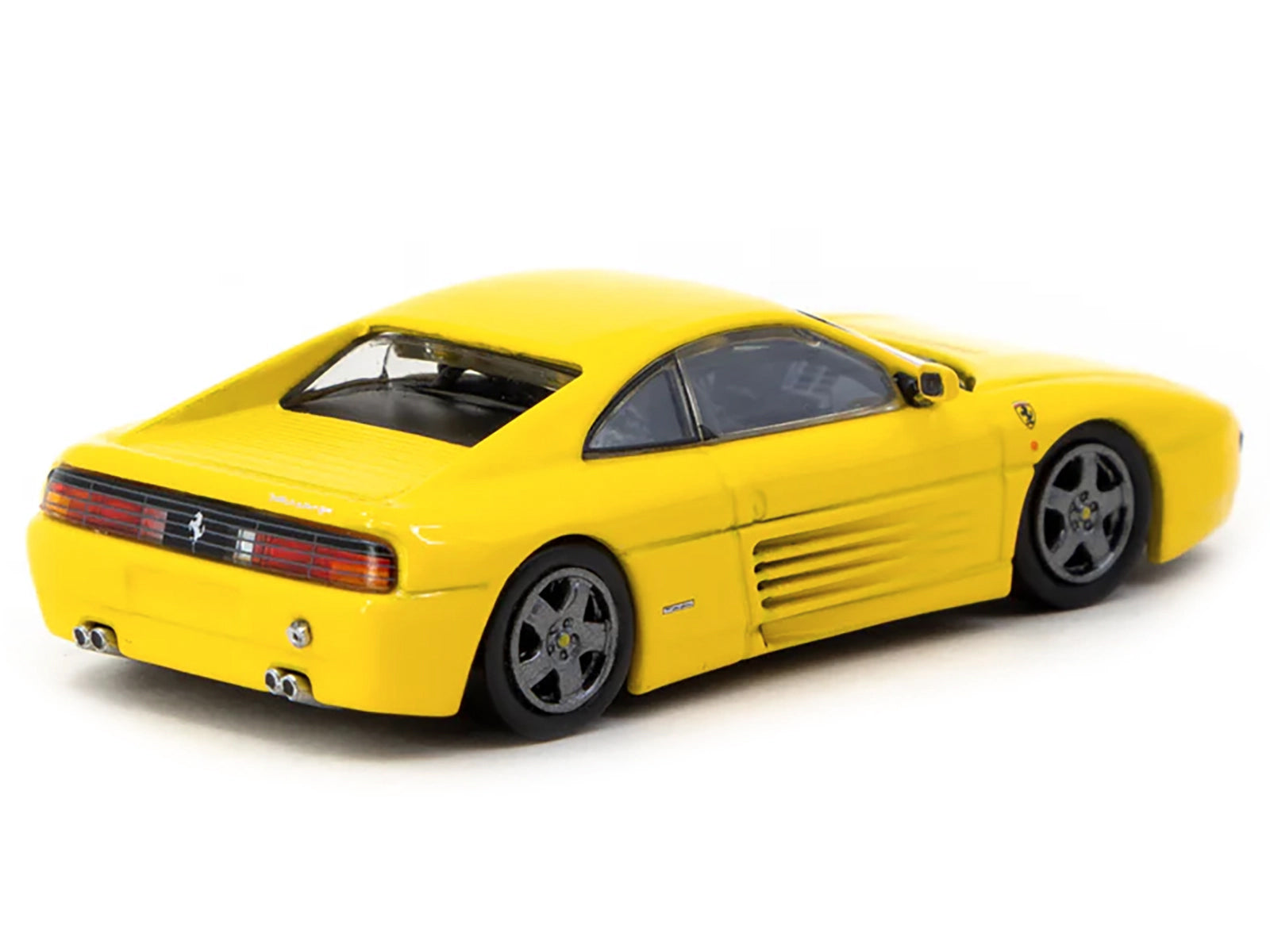 Ferrari 348 Challenge Yellow &quot;Road64&quot; Series 1/64 Diecast Model Car by Tarmac Works