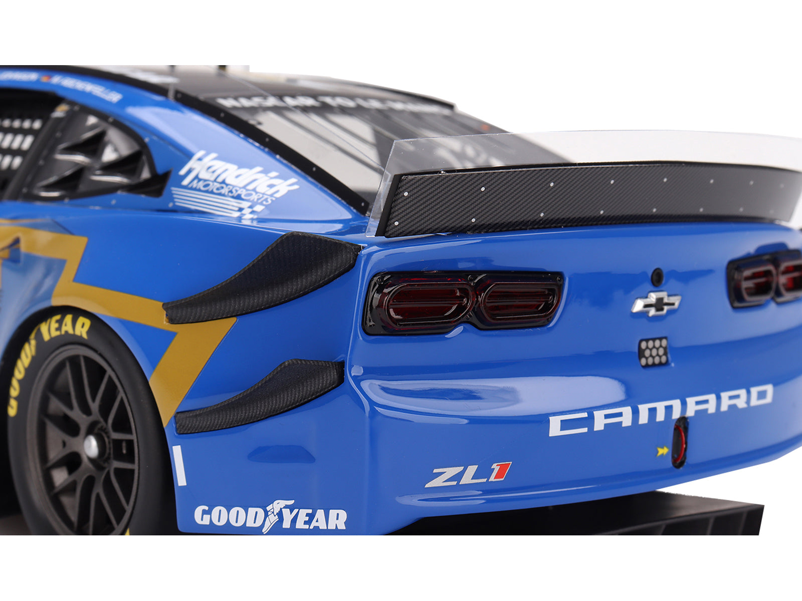 Chevrolet Camaro ZL1 #24 Jenson Button - Jimmie Johnson - Mike Rockenfeller &quot;Hendrick Motorsports - NASCAR Next Gen Garage 56&quot; Innovative &quot;24 Hours of Le Mans&quot; (2023) 1/18 Model Car by Top Speed