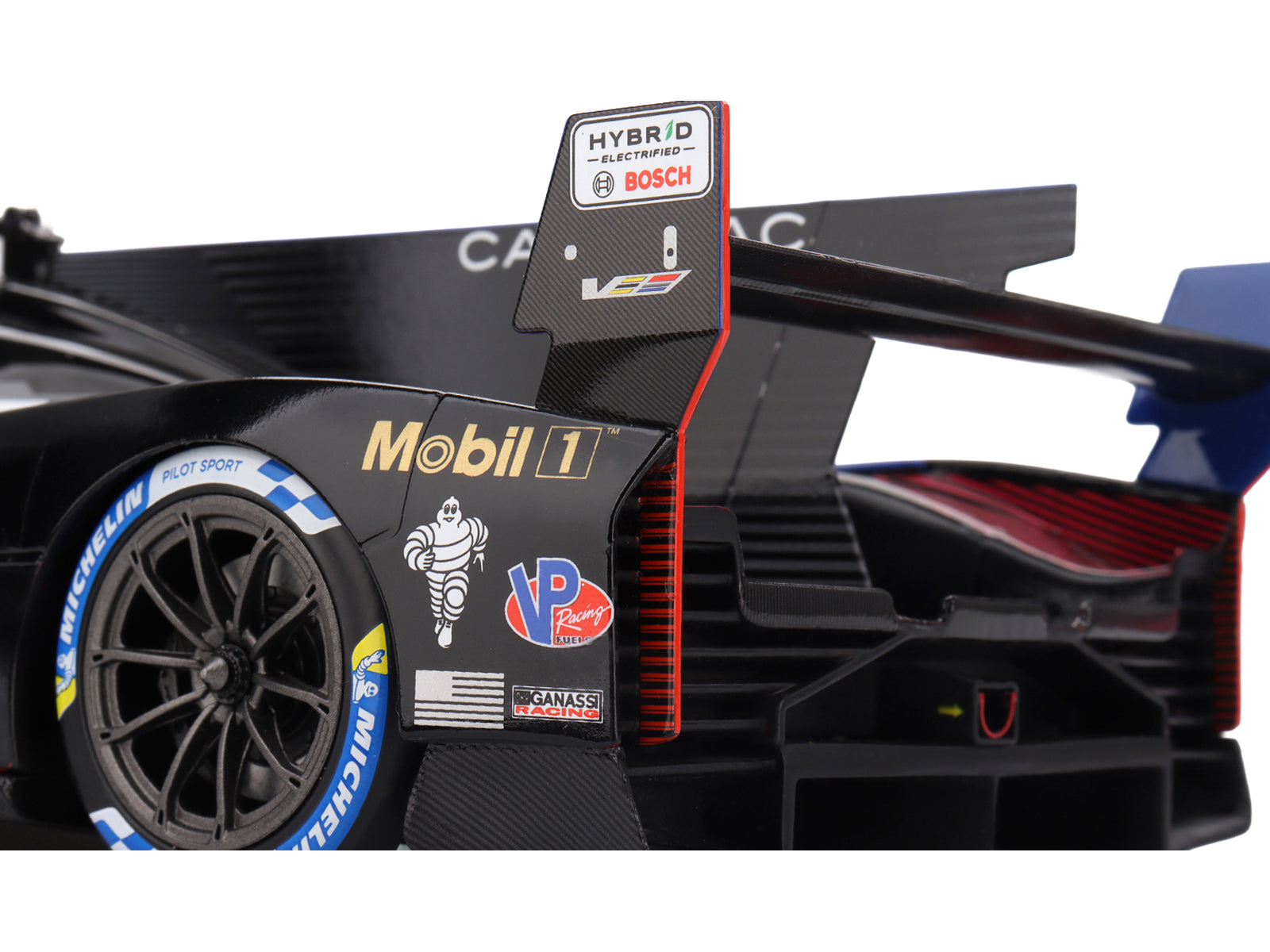 Cadillac V-Series.R #01 Sebastien Bourdais - Scott Dixon - Renger van der Zande &quot;Cadillac Racing&quot; Winner IMSA &quot;Petit Le Mans&quot; (2024) 1/18 Model Car by Top Speed