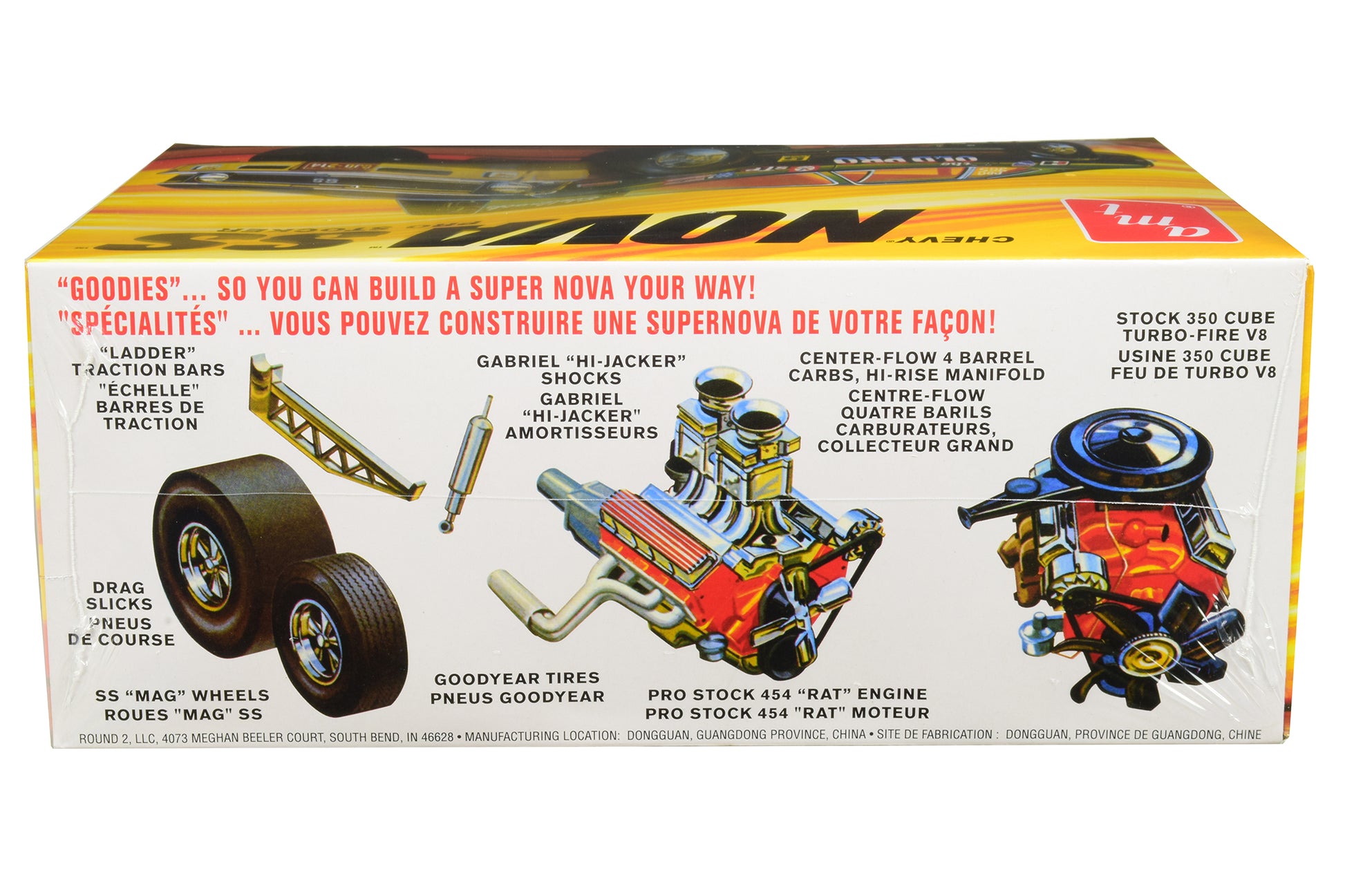 Skill 2 Model Kit 1972 Chevrolet Nova SS &quot;Pro Stocker&quot; 1/25 Scale Model by AMT