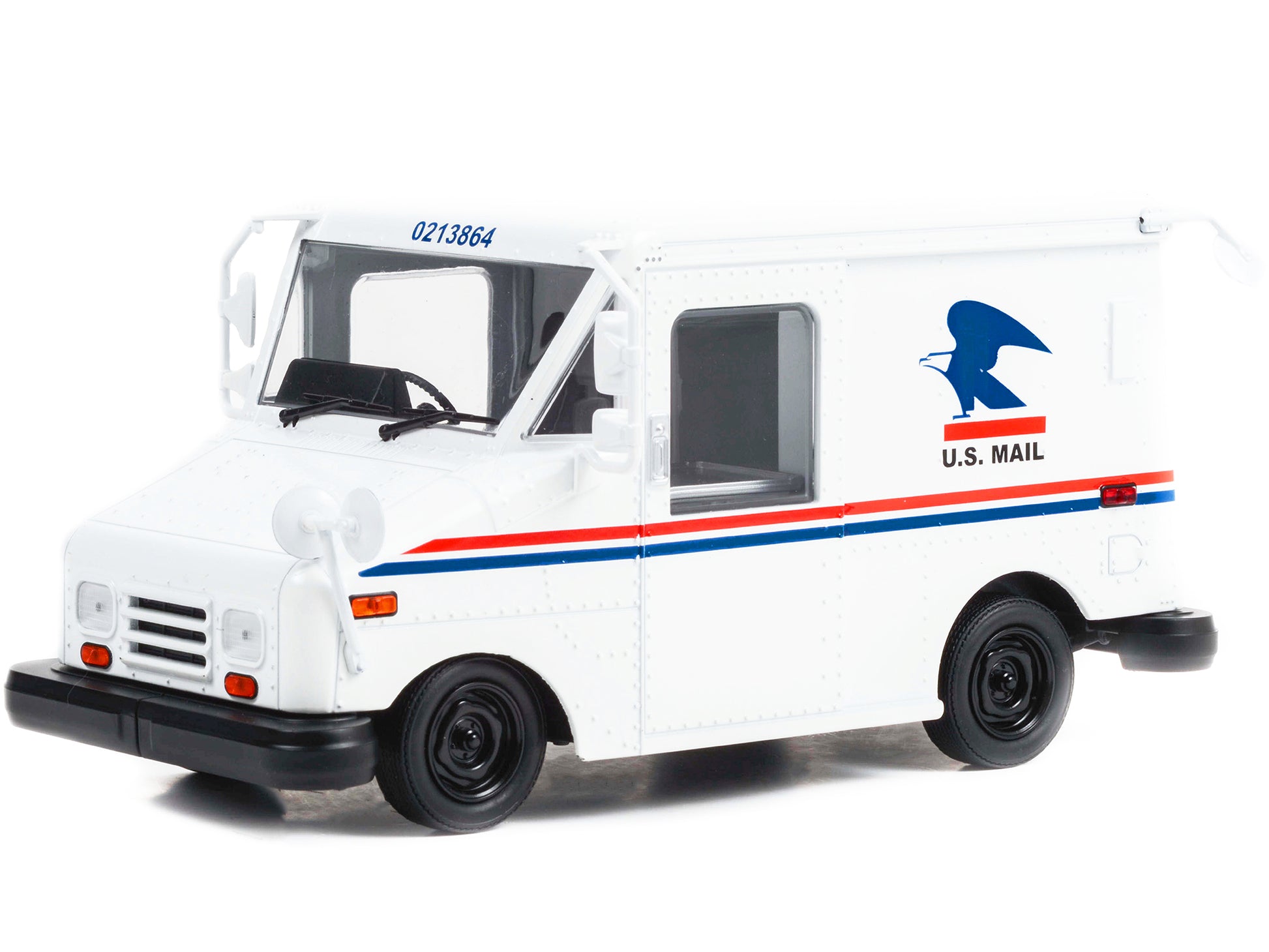 U.S. Mail Long-Life Postal Delivery Vehicle (LLV) White (Cliff Clavin's) &quot;Cheers&quot; (1982-1993) TV Series &quot;Hollywood Series&quot; 1/24 Diecast Model by Greenlight