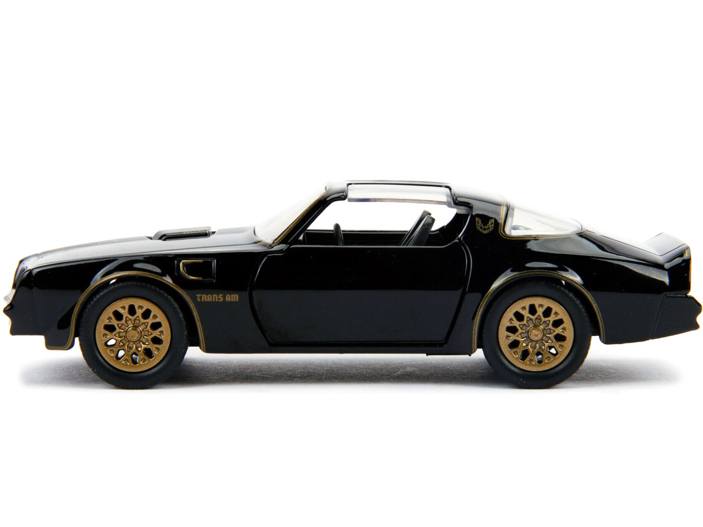 1977 Pontiac Firebird Black &quot;Smokey and the Bandit&quot; (1977) Movie &quot;Hollywood Rides&quot; Series 1/32 Diecast Model Car by Jada