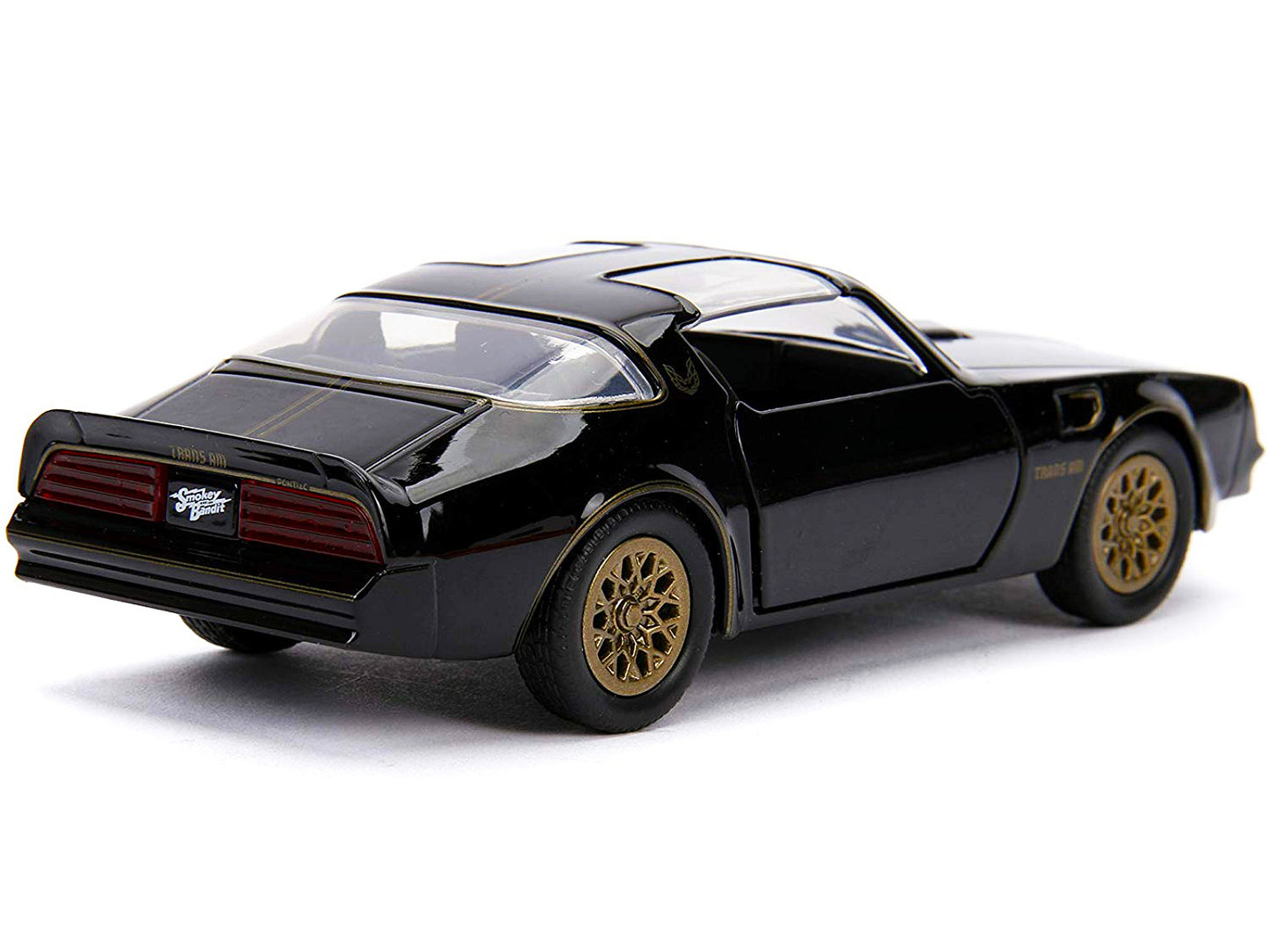 1977 Pontiac Firebird Black &quot;Smokey and the Bandit&quot; (1977) Movie &quot;Hollywood Rides&quot; Series 1/32 Diecast Model Car by Jada