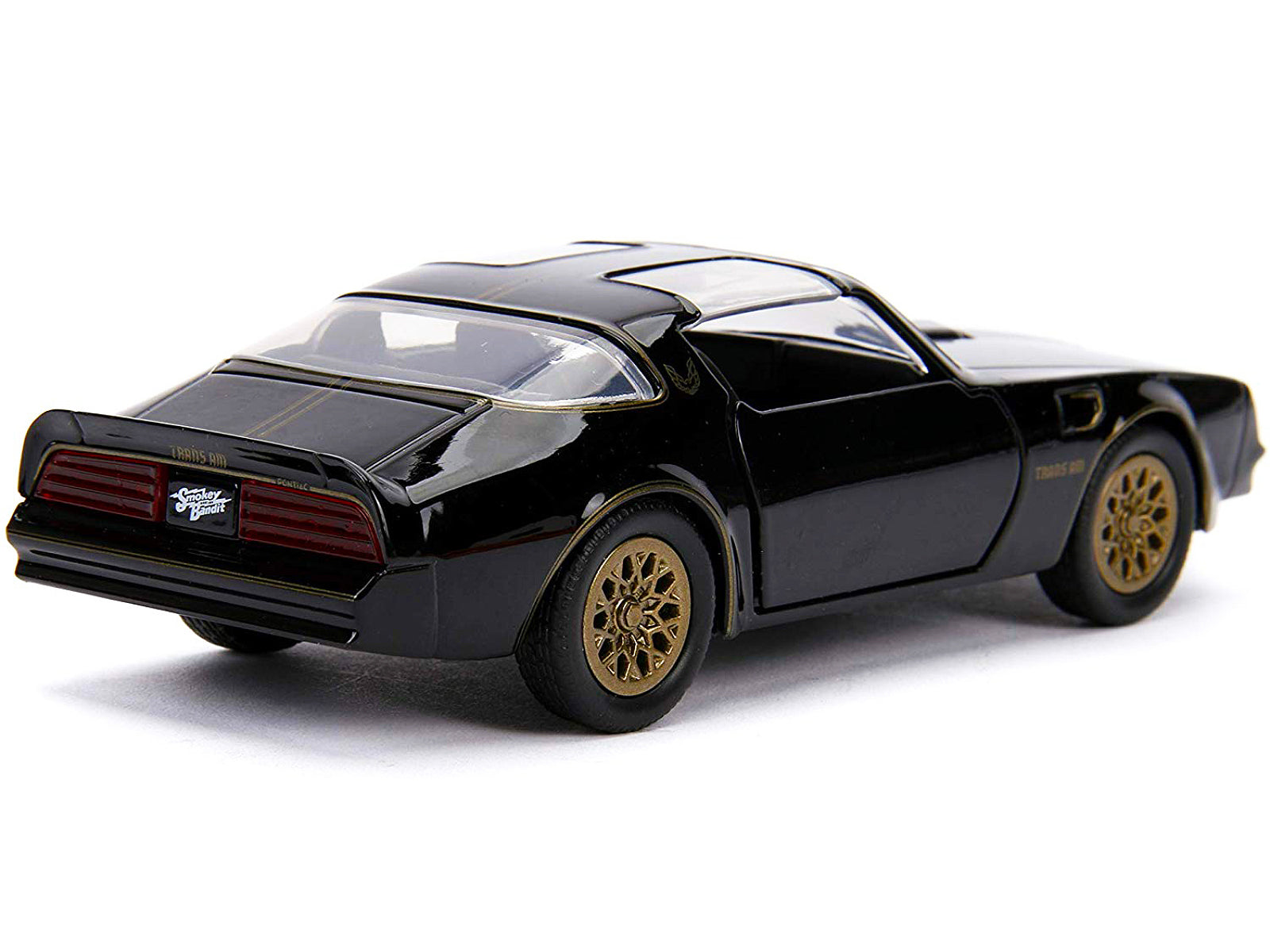 1977 Pontiac Firebird Black &quot;Smokey and the Bandit&quot; (1977) Movie &quot;Hollywood Rides&quot; Series 1/32 Diecast Model Car by Jada