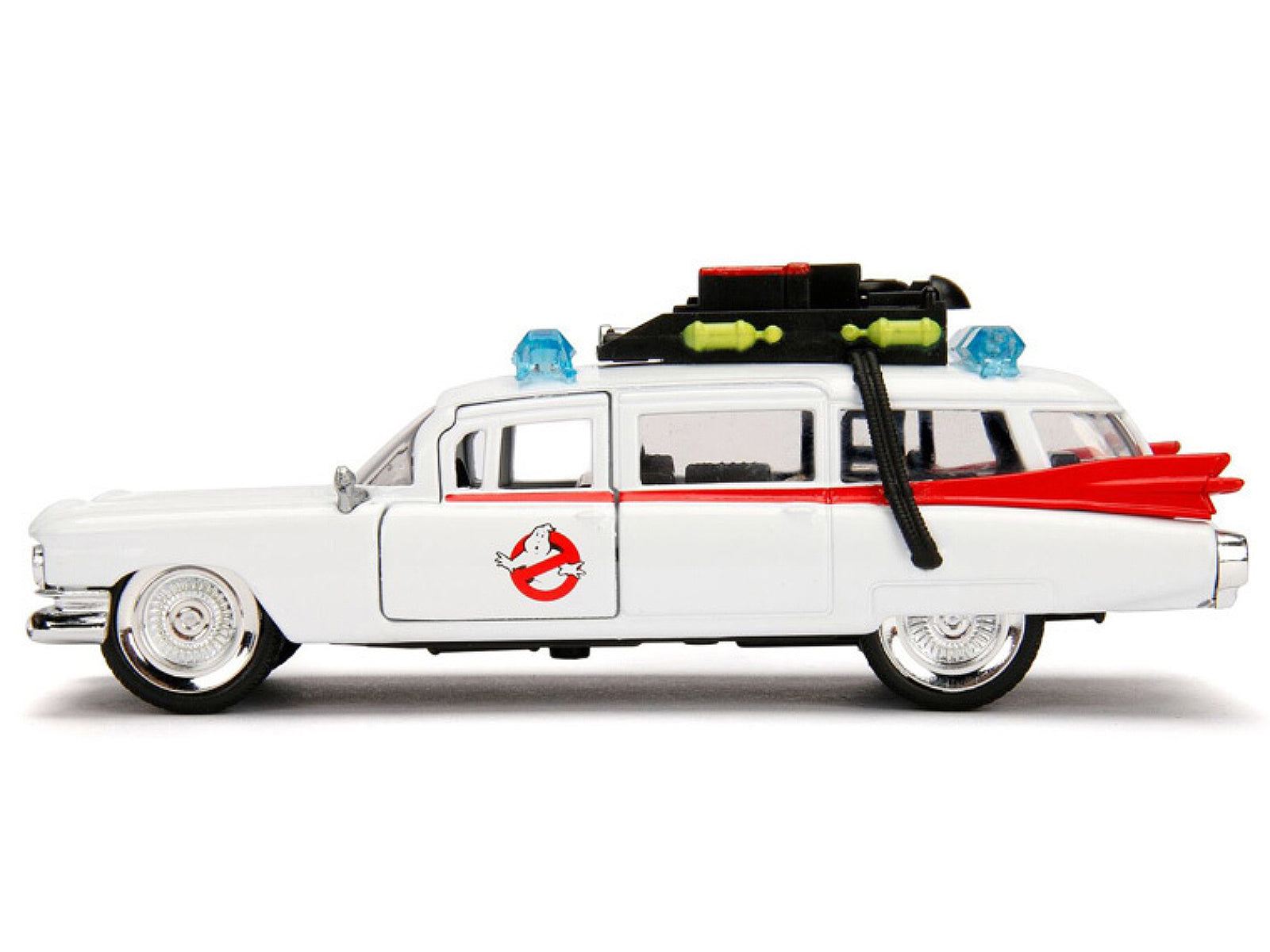 Cadillac Ambulance Ecto-1 from &quot;Ghostbusters&quot; Movie &quot;Hollywood Rides&quot; Series 1/32 Diecast Model Car by Jada