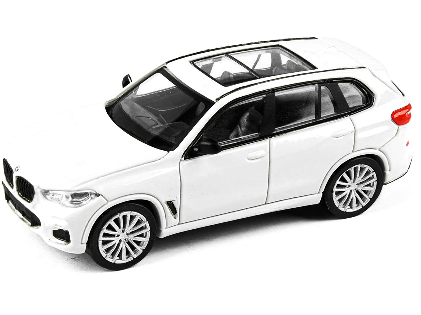 BMW X5 (G05) with Sunroof Mineral White 1/64 Diecast Model Car by Paragon